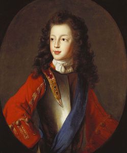 Prince James Francis Edward Stuart, whose birth in June 1688 proved to be too much for the English parliament to cope with.