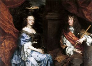 Anne's mother and father in the 1660's, the Duke and Duchess of York and Albany. Sir Peter Lely.