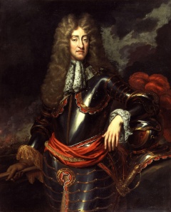 Anne's father, now King James VII of Scotland and II of England.