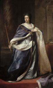 Anne as Queen of Great Britain post-Union.