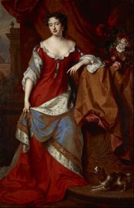 Anne, Princess of Denmark in the early years of her marriage to George.